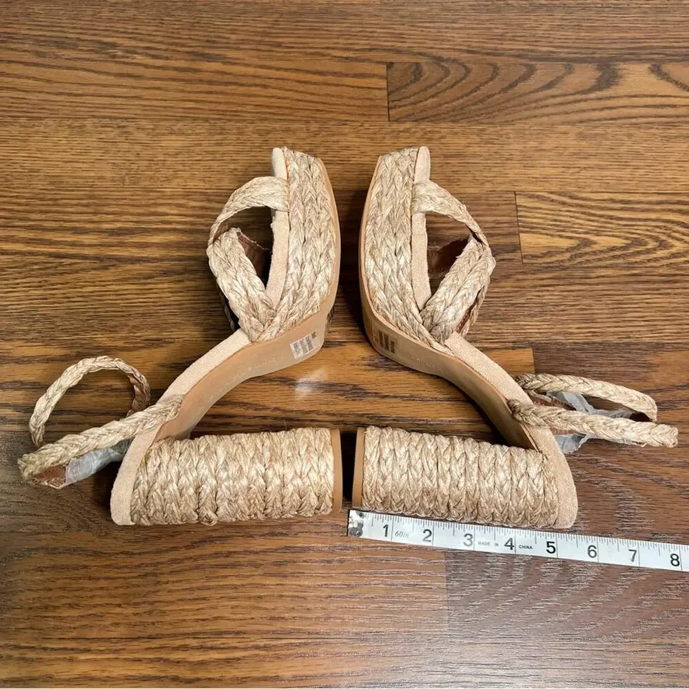 Gabrielle Union Marianne Woven Platform Sandal size 9